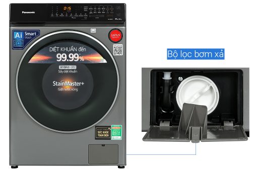 May Giat Say Panasonic Inverter 9 Kg Na S96fc1lvt7