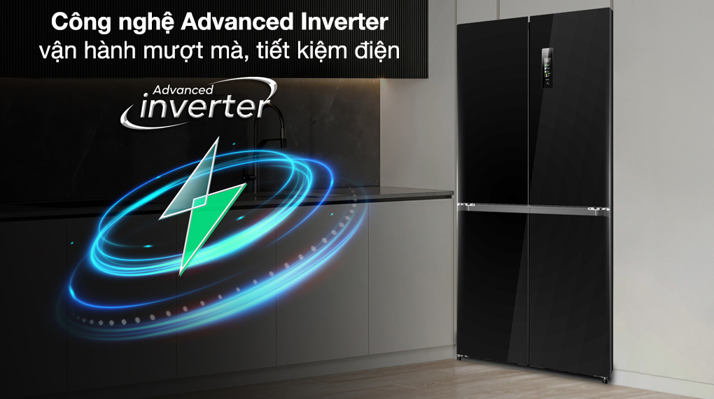 Tủ lạnh Casper RM-430VBM Tủ lạnh Casper Inverter 425 lít Multi door RM-430VBM