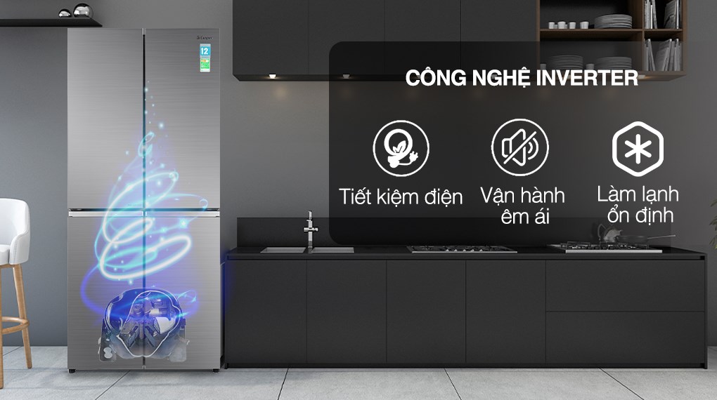 Tủ lạnh Casper Inverter 462 lít Multi Door RM-520VT Tủ lạnh Casper Inverter 462 lít Multi Door RM-520VT